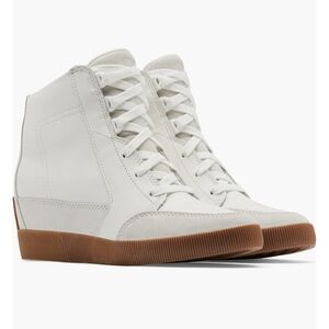 Sorel White High-Top Sneakers